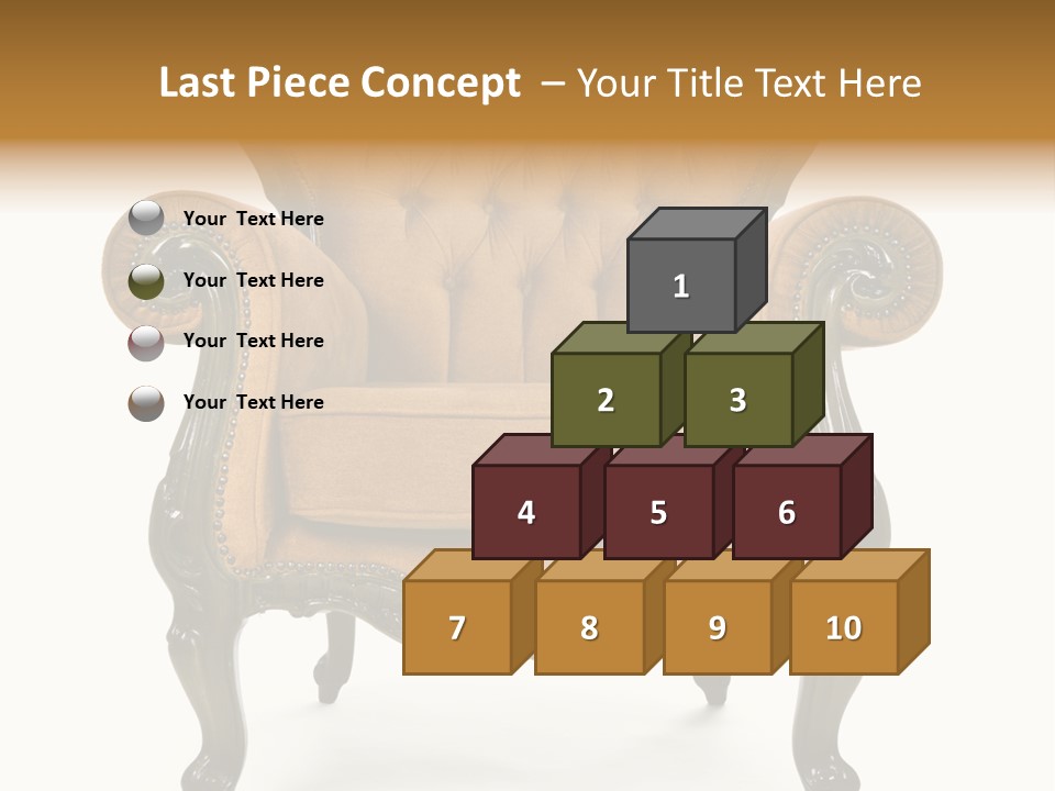 Sofa Copy Vintage PowerPoint Template