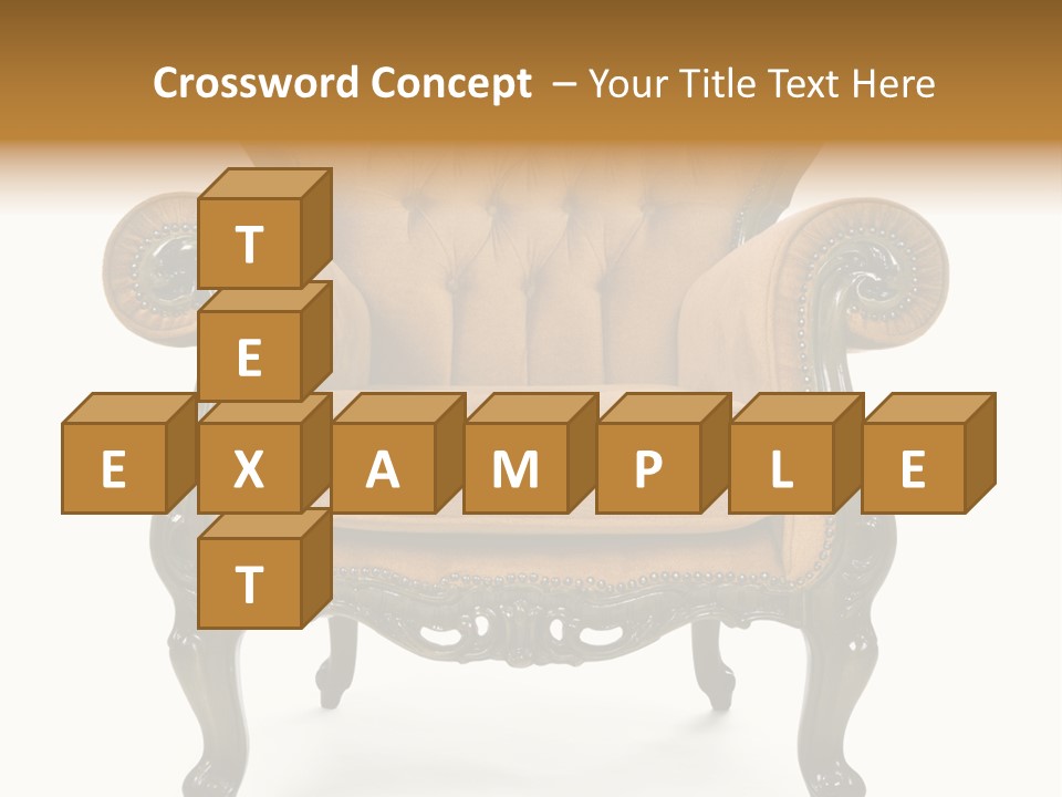 Sofa Copy Vintage PowerPoint Template