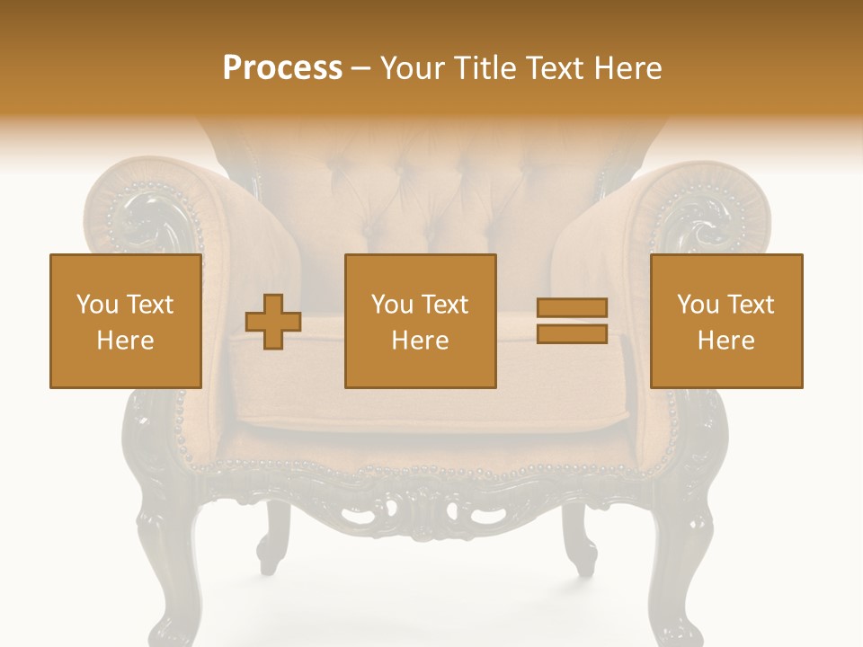 Sofa Copy Vintage PowerPoint Template
