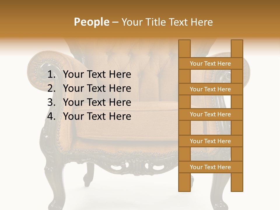 Sofa Copy Vintage PowerPoint Template