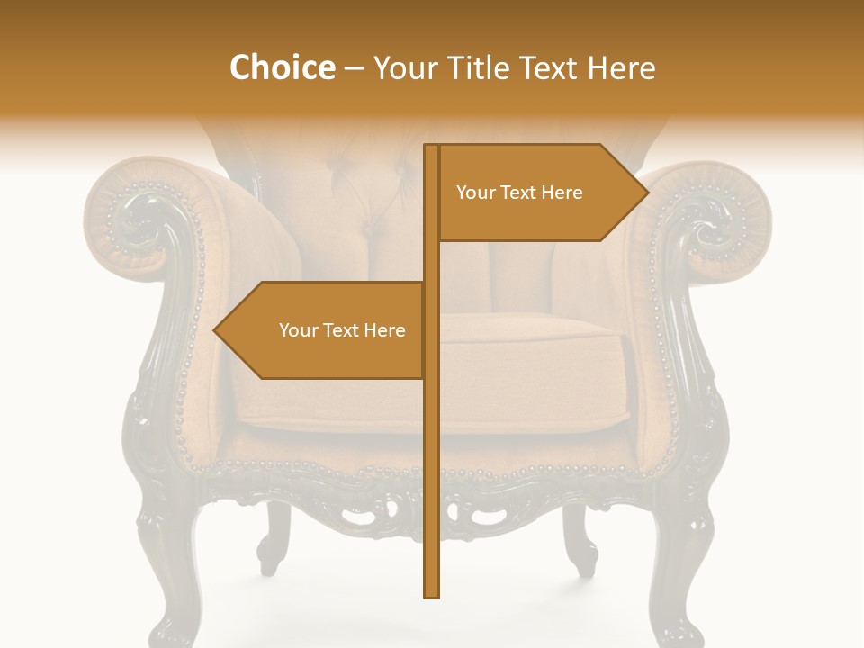Sofa Copy Vintage PowerPoint Template
