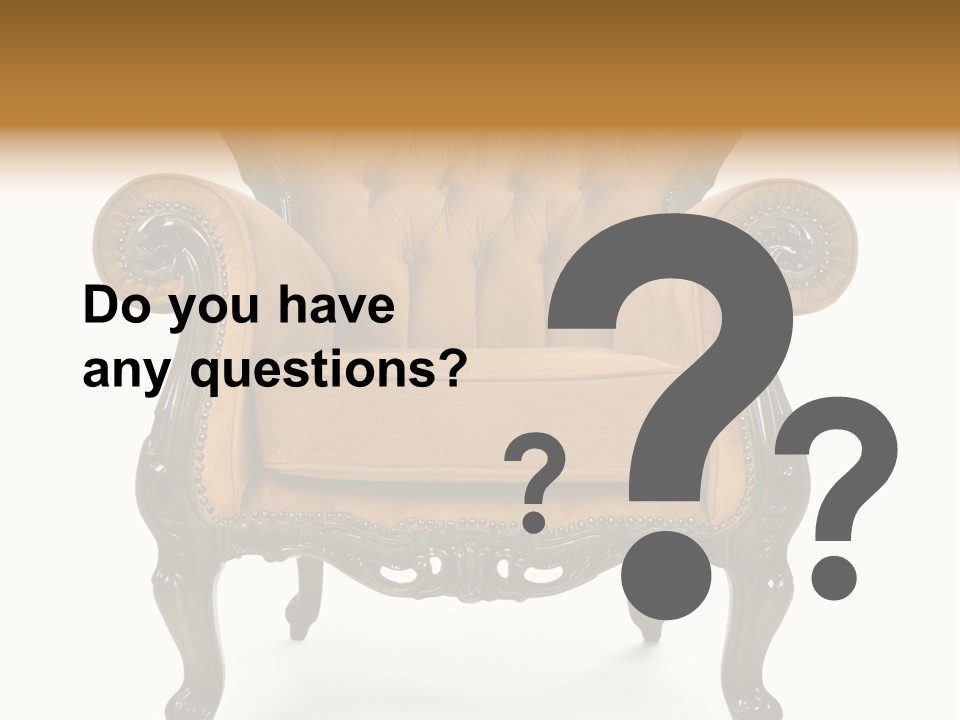 Sofa Copy Vintage PowerPoint Template