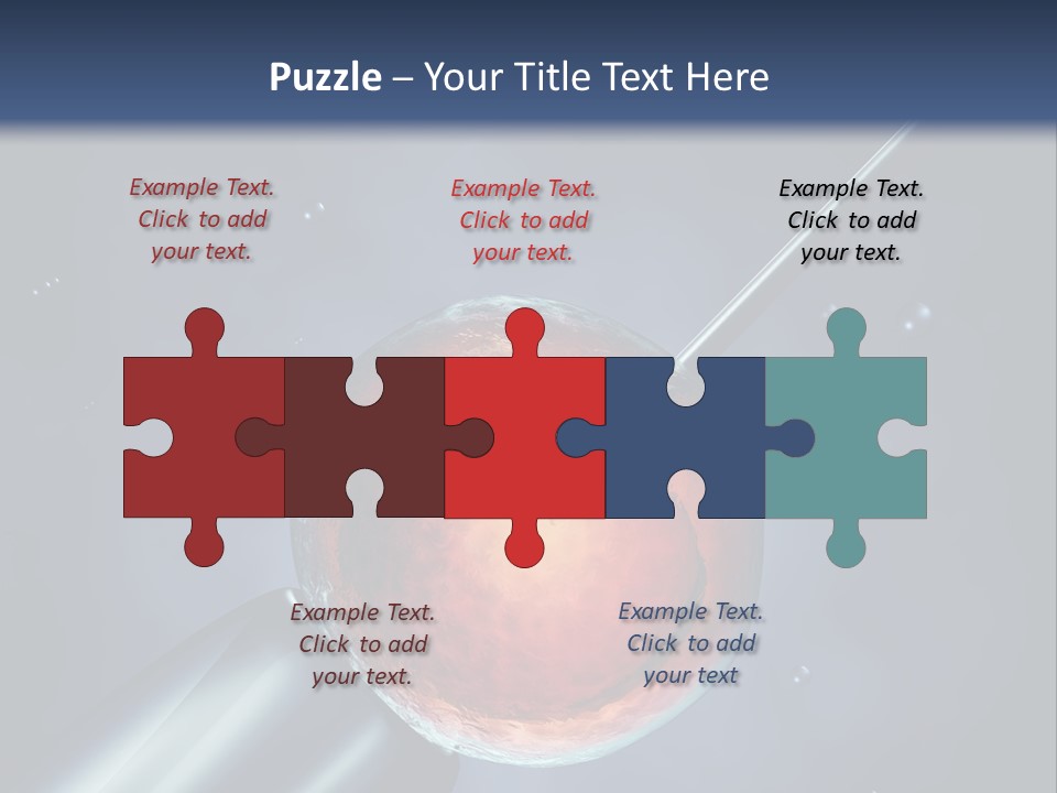 Life Fertility Blastocyst PowerPoint Template