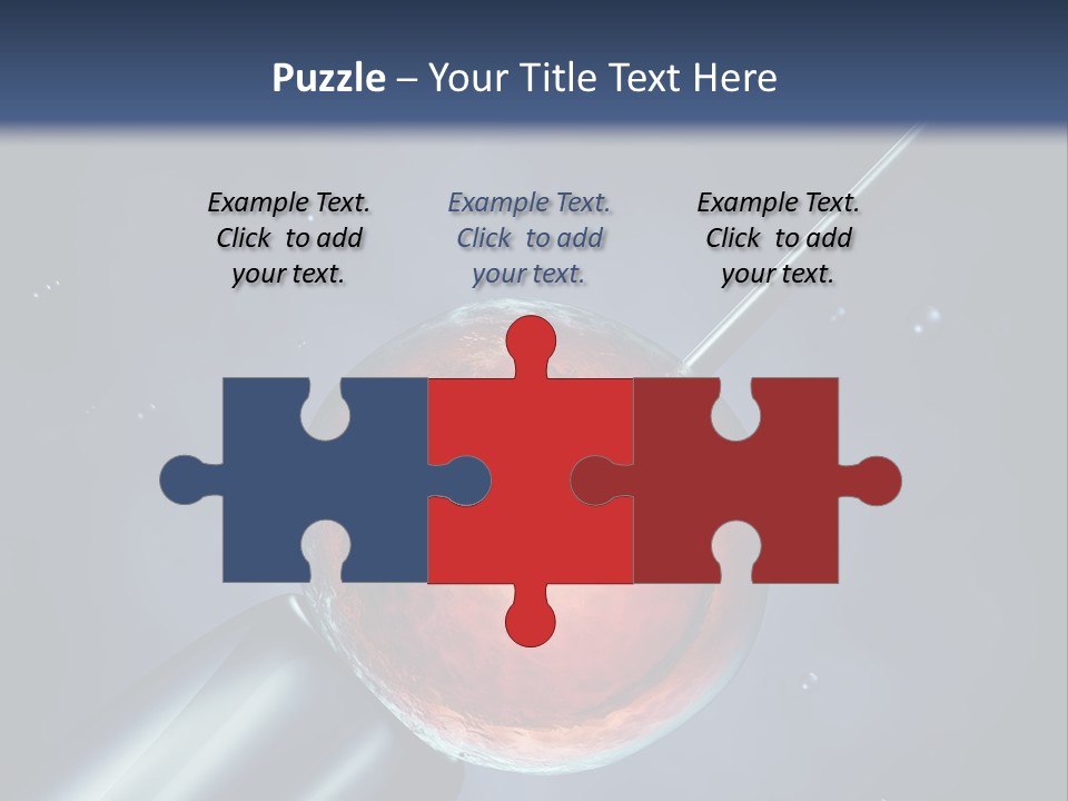 Life Fertility Blastocyst PowerPoint Template