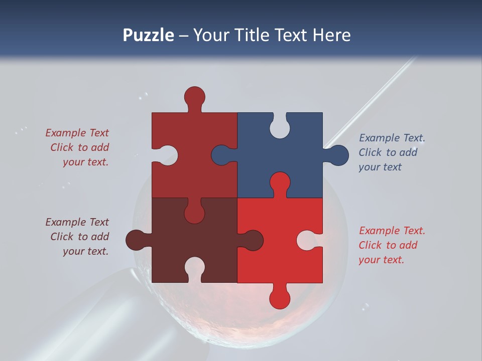 Life Fertility Blastocyst PowerPoint Template