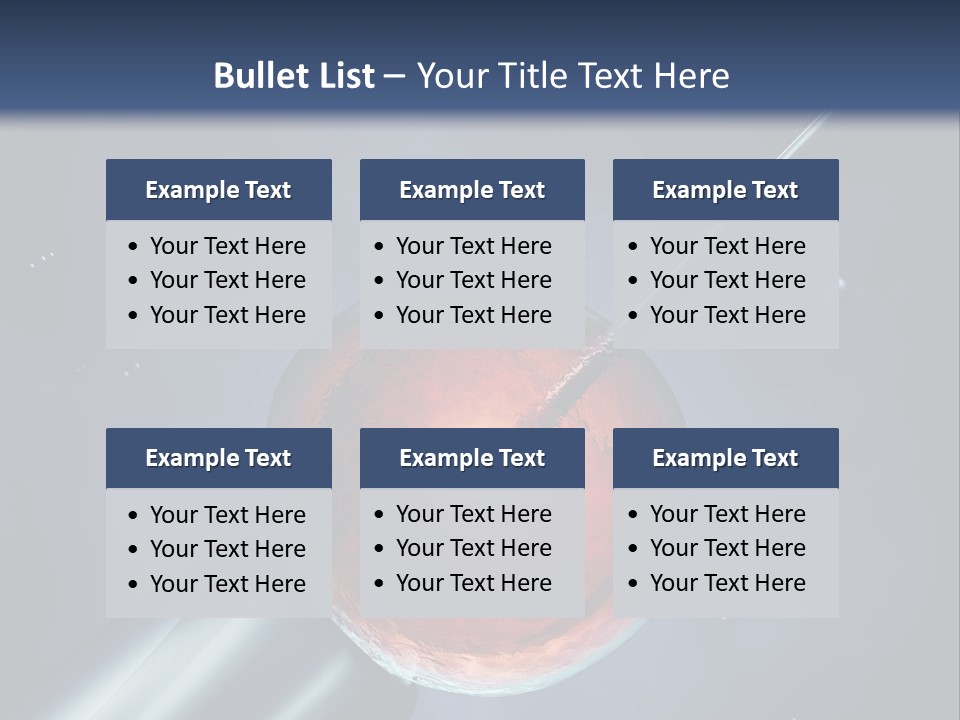 Life Fertility Blastocyst PowerPoint Template