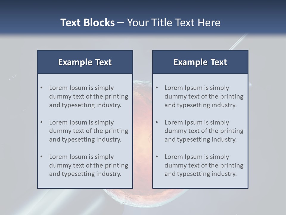 Life Fertility Blastocyst PowerPoint Template