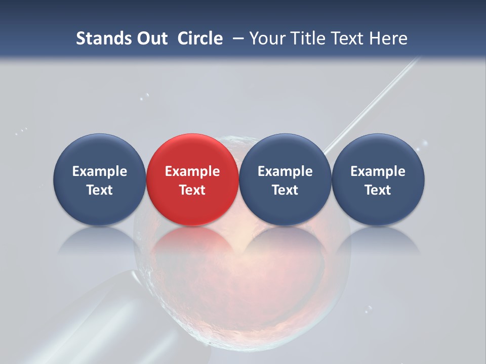 Life Fertility Blastocyst PowerPoint Template