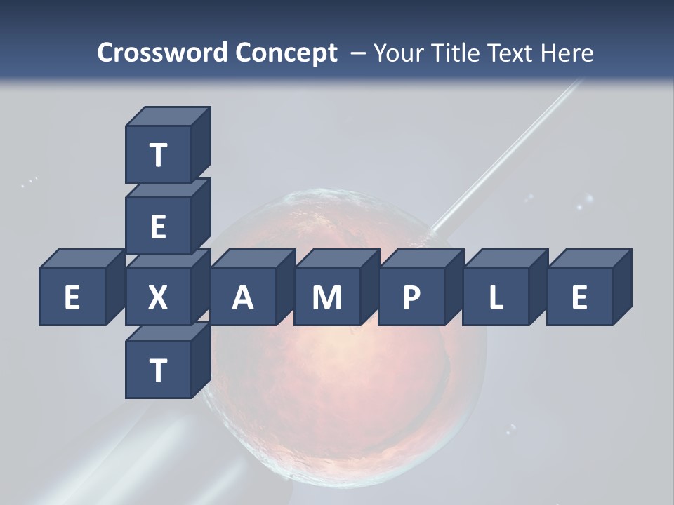 Life Fertility Blastocyst PowerPoint Template