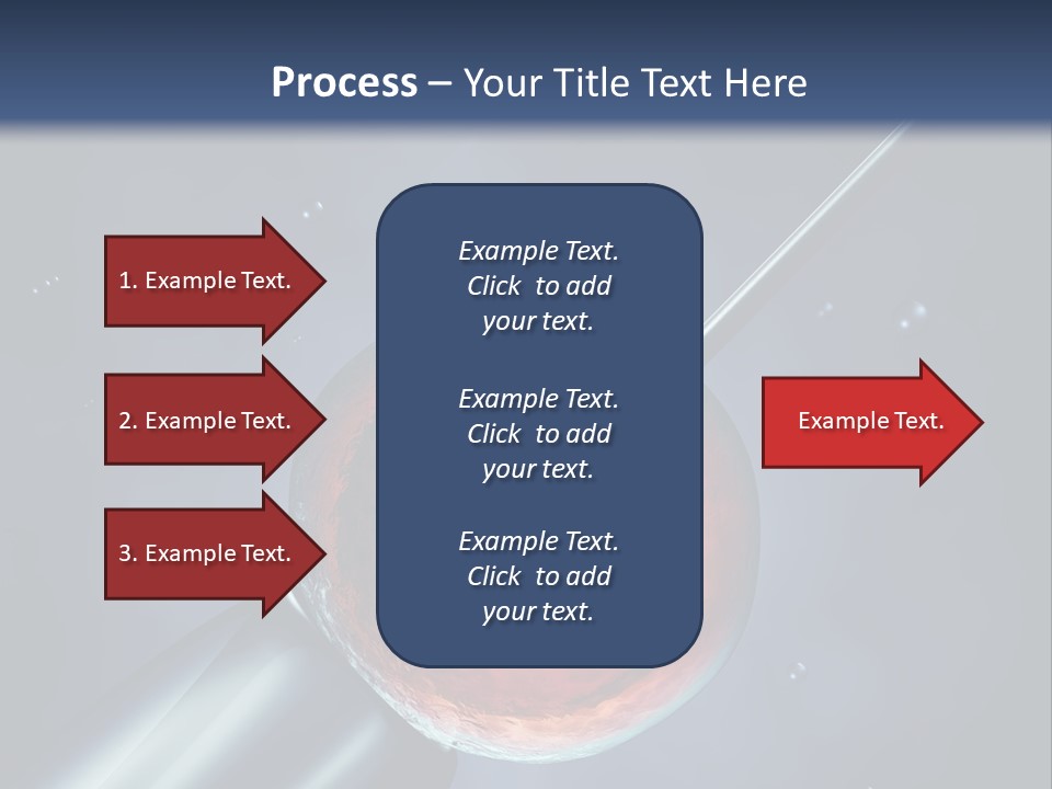 Life Fertility Blastocyst PowerPoint Template