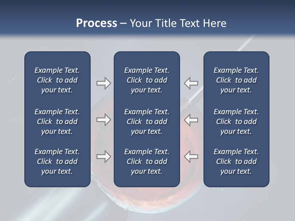 Life Fertility Blastocyst PowerPoint Template
