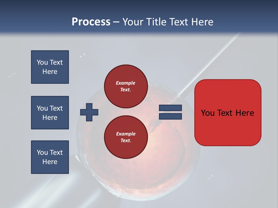 Life Fertility Blastocyst PowerPoint Template