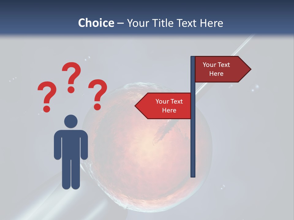 Life Fertility Blastocyst PowerPoint Template