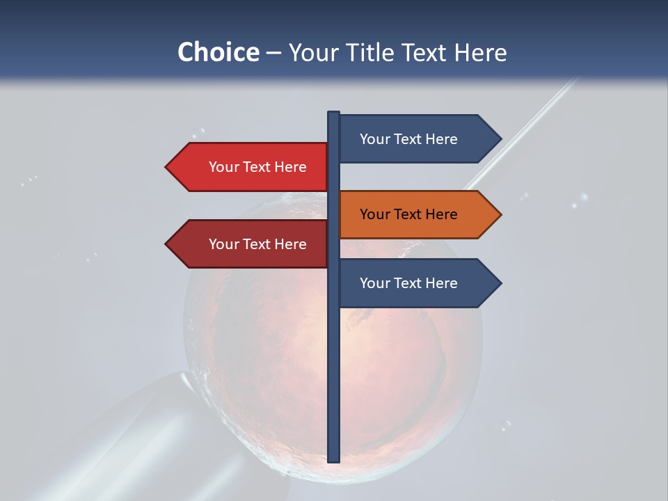 Life Fertility Blastocyst PowerPoint Template