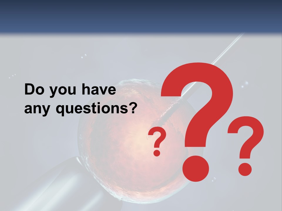 Life Fertility Blastocyst PowerPoint Template