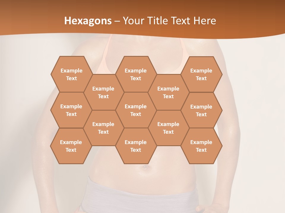 Workout Girl Confident PowerPoint Template