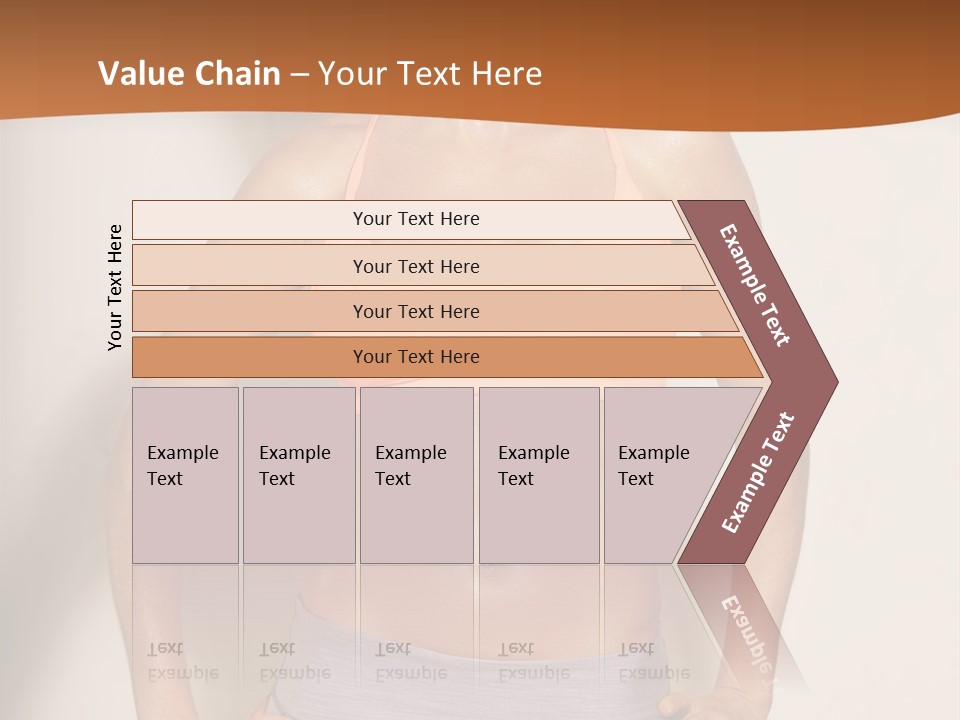 Workout Girl Confident PowerPoint Template