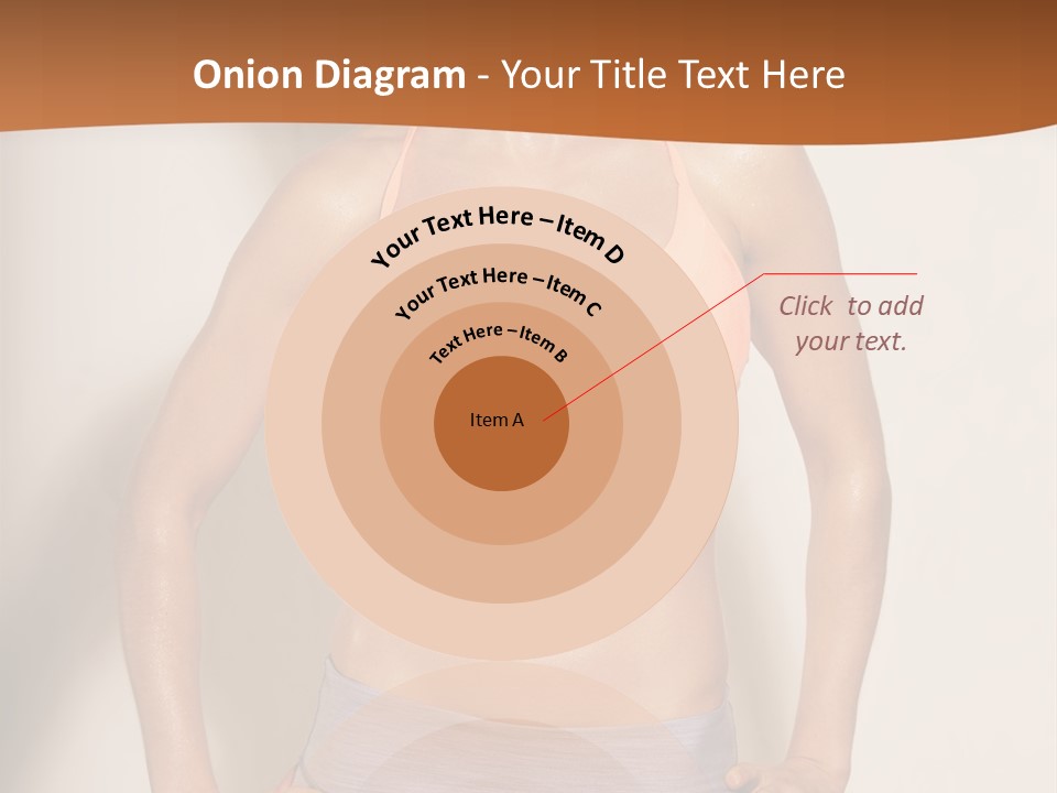 Workout Girl Confident PowerPoint Template