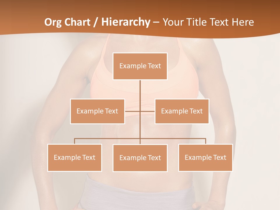 Workout Girl Confident PowerPoint Template