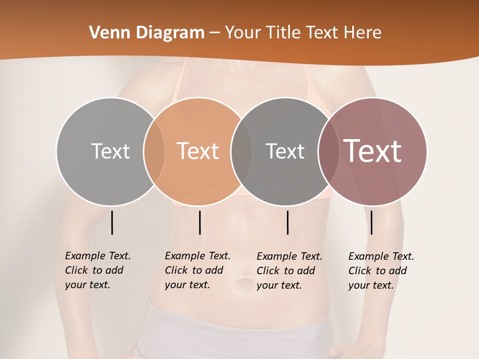 Workout Girl Confident PowerPoint Template