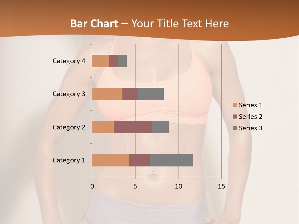 Workout Girl Confident PowerPoint Template