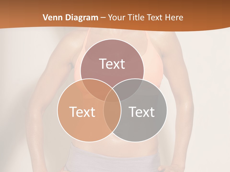 Workout Girl Confident PowerPoint Template