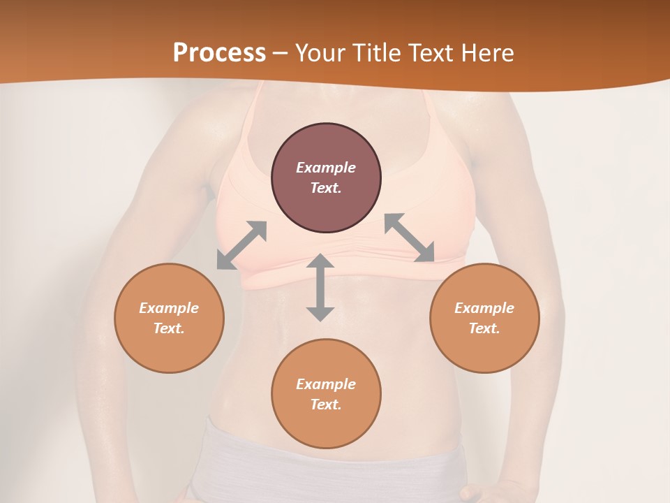 Workout Girl Confident PowerPoint Template