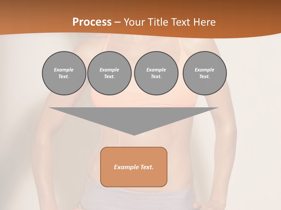Workout Girl Confident PowerPoint Template