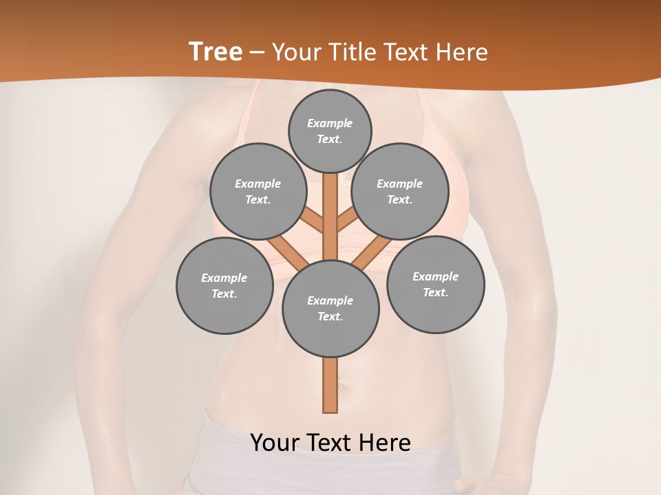 Workout Girl Confident PowerPoint Template