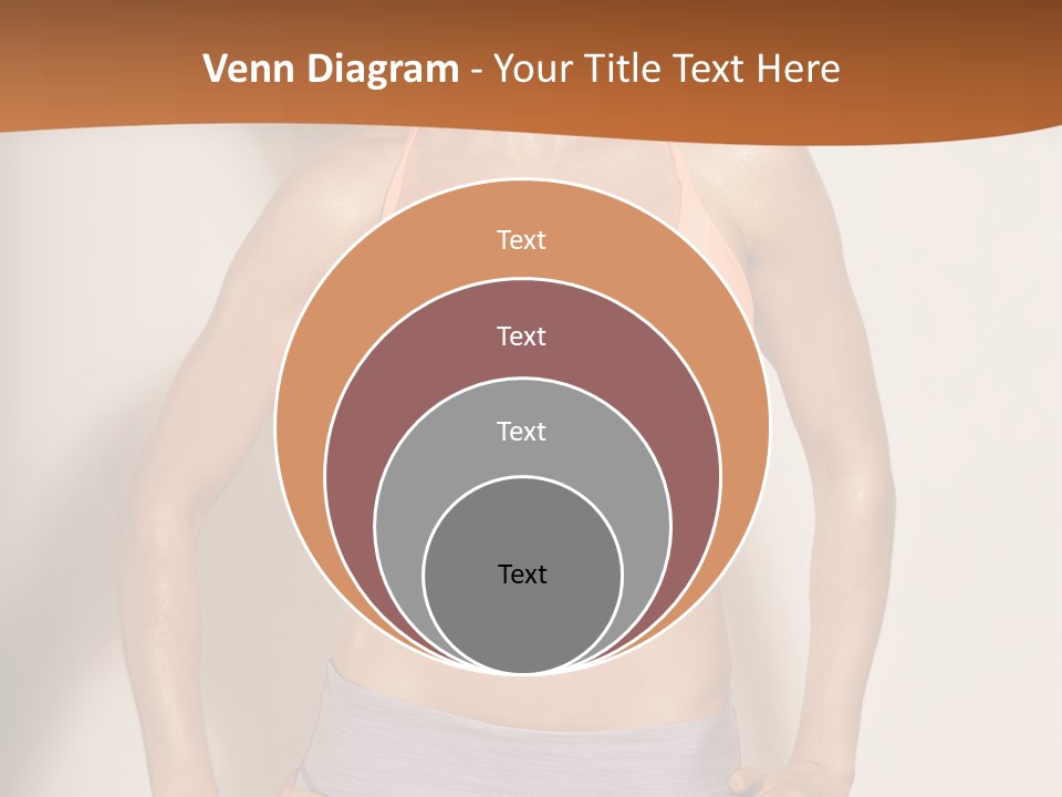 Workout Girl Confident PowerPoint Template