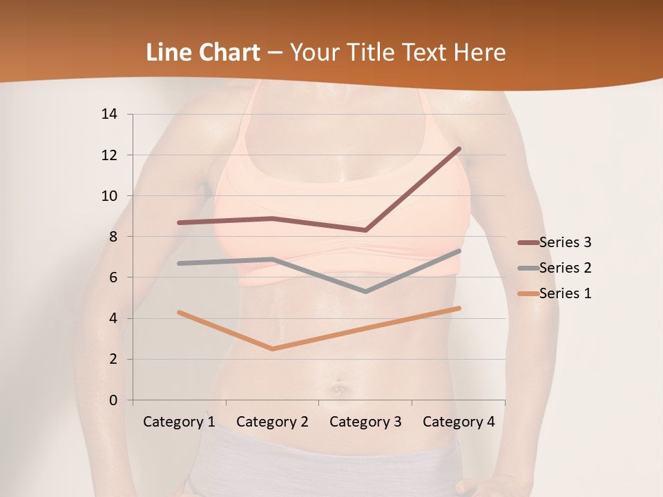 Workout Girl Confident PowerPoint Template