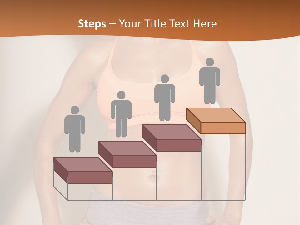 Workout Girl Confident PowerPoint Template