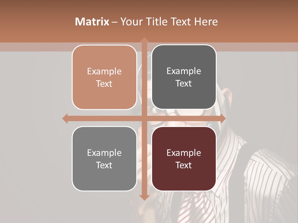 Representative Operator Male PowerPoint Template