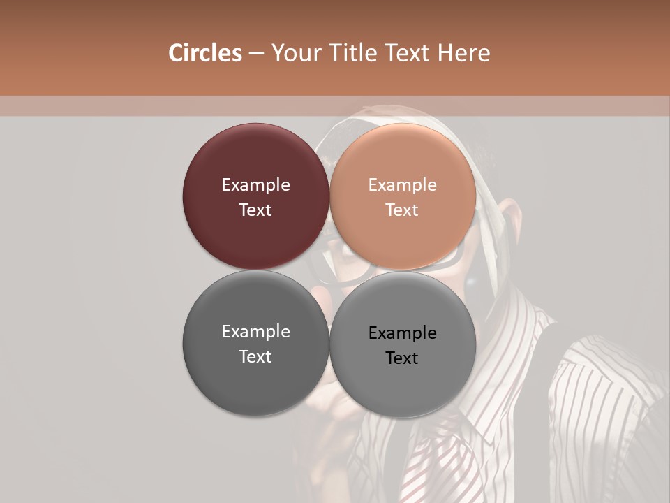 Representative Operator Male PowerPoint Template