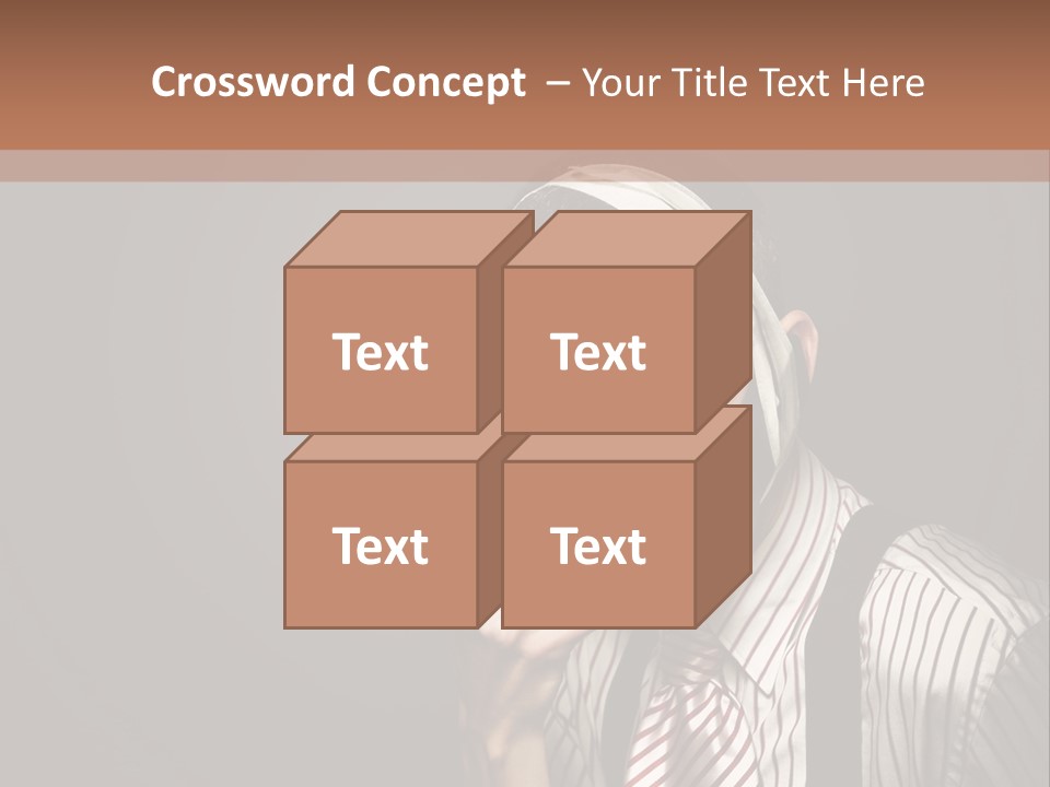 Representative Operator Male PowerPoint Template