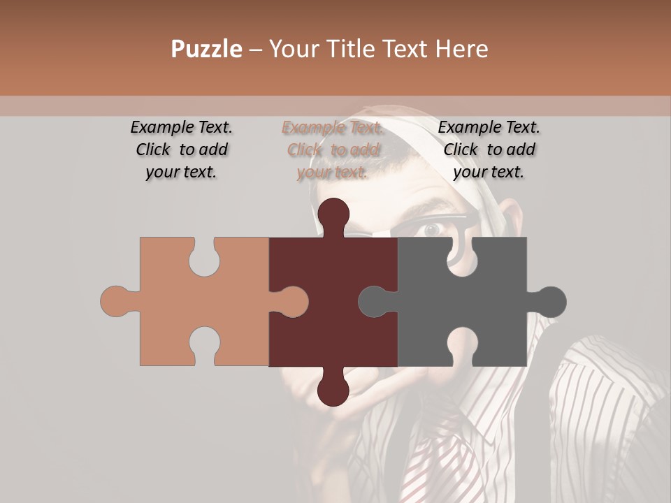 Representative Operator Male PowerPoint Template