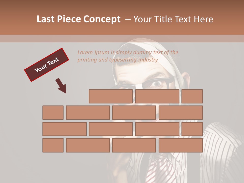 Representative Operator Male PowerPoint Template