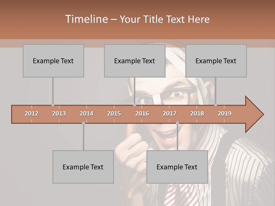 Representative Operator Male PowerPoint Template