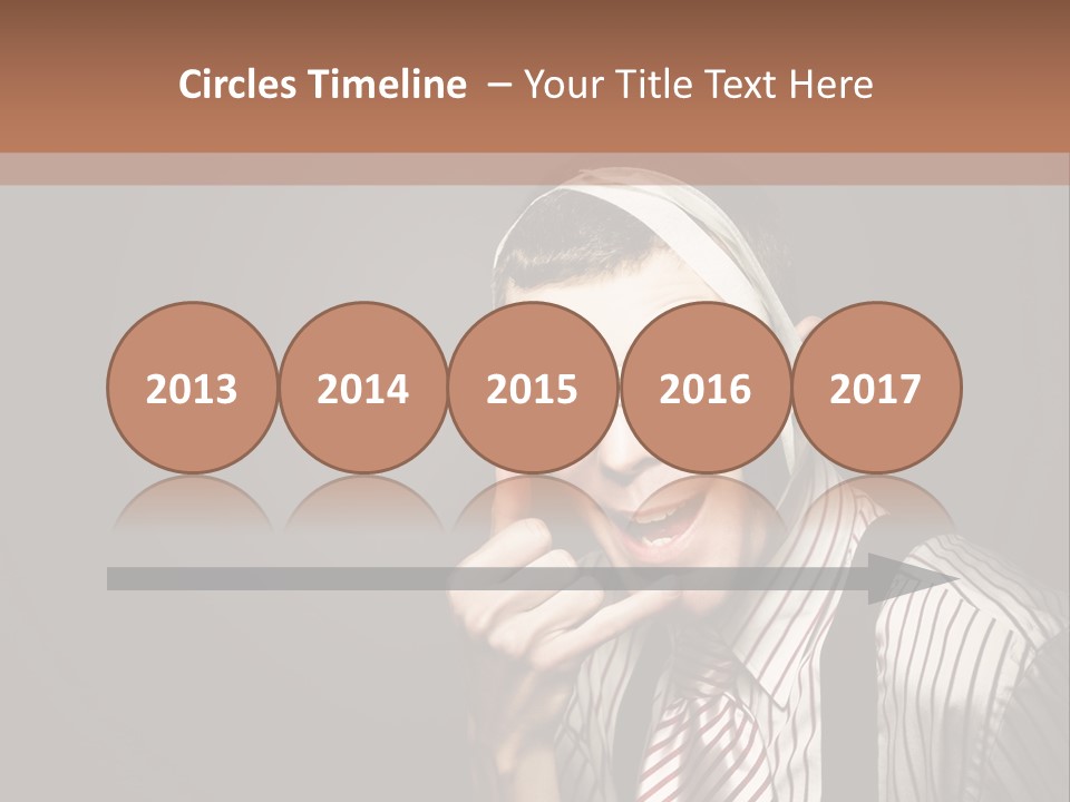 Representative Operator Male PowerPoint Template