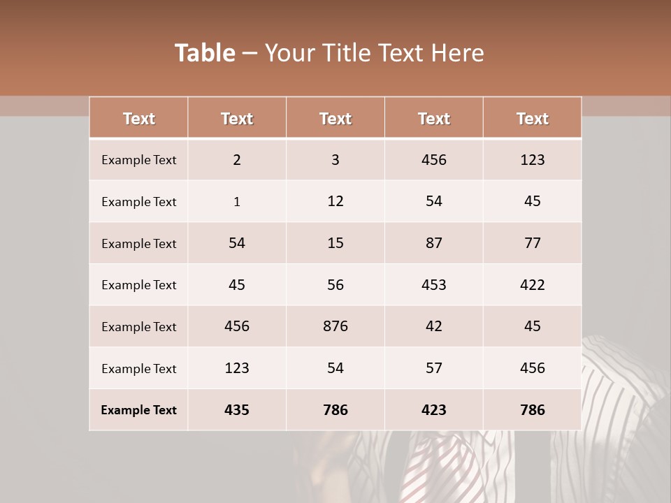 Representative Operator Male PowerPoint Template