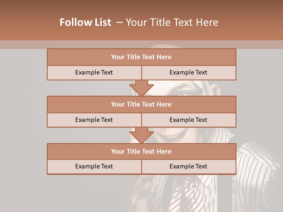 Representative Operator Male PowerPoint Template