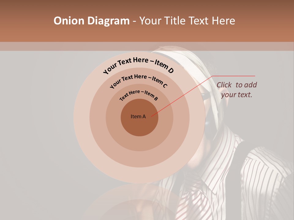 Representative Operator Male PowerPoint Template
