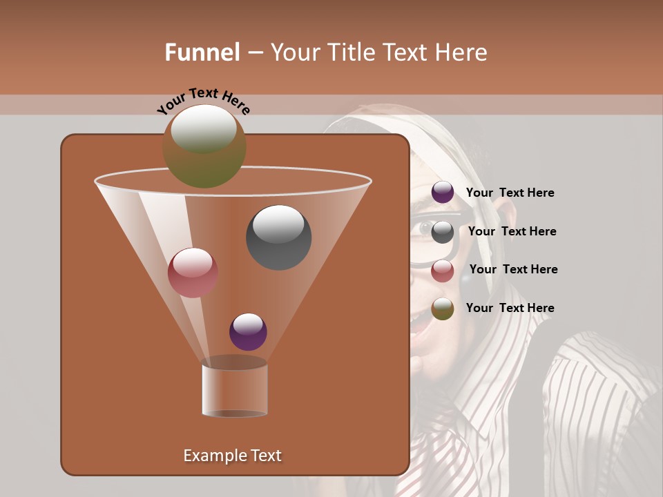 Representative Operator Male PowerPoint Template