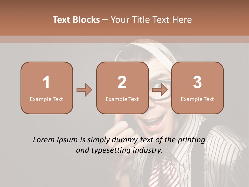 Representative Operator Male PowerPoint Template