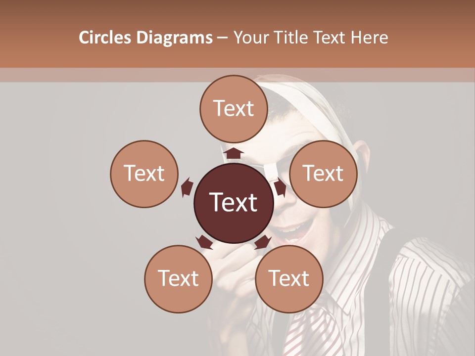 Representative Operator Male PowerPoint Template