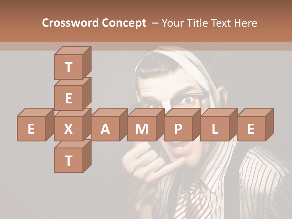 Representative Operator Male PowerPoint Template