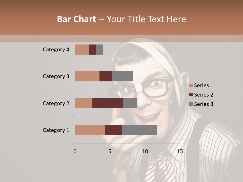 Representative Operator Male PowerPoint Template