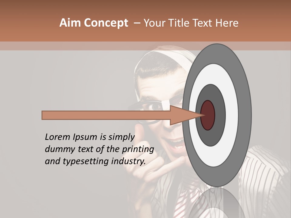 Representative Operator Male PowerPoint Template