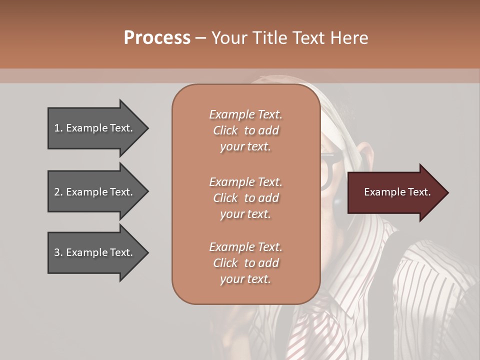 Representative Operator Male PowerPoint Template