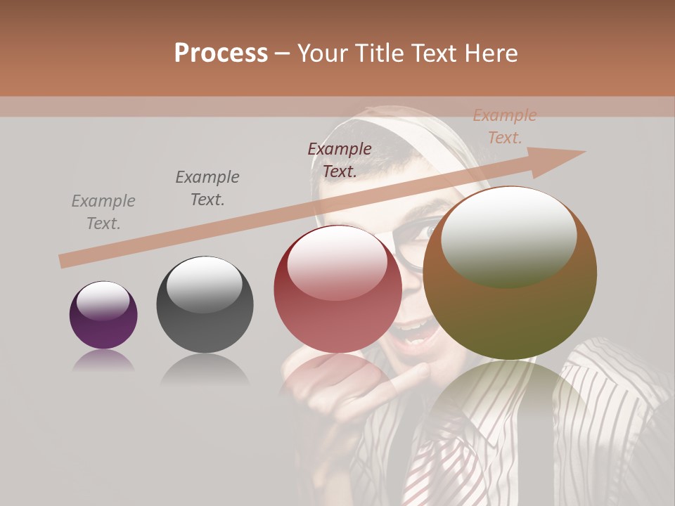 Representative Operator Male PowerPoint Template